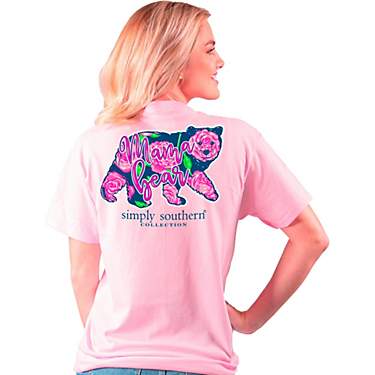 Simply Southern Women's Mama Rose Graphic T-shirt                                                                               