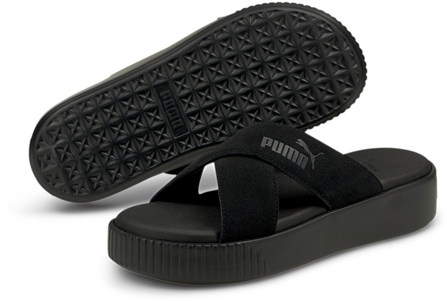 puma platform slide ylm