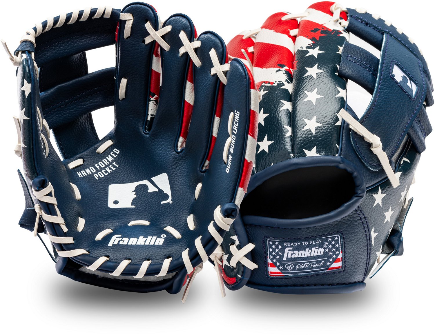 Franklin Sports RTP 9.5" Teeball Right Hand Throw Gloves set