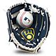 Franklin Youth MLB Milwaukee Brewers T-ball Glove and Ball Set                                                                   - view number 1 image