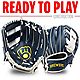 Franklin Youth MLB Milwaukee Brewers T-ball Glove and Ball Set                                                                   - view number 3 image
