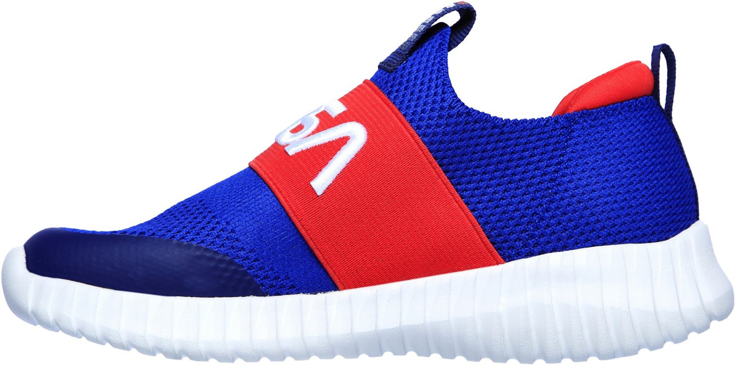 SKECHERS Boys' NASA Elite Flex Retro Rocket Shoes Academy