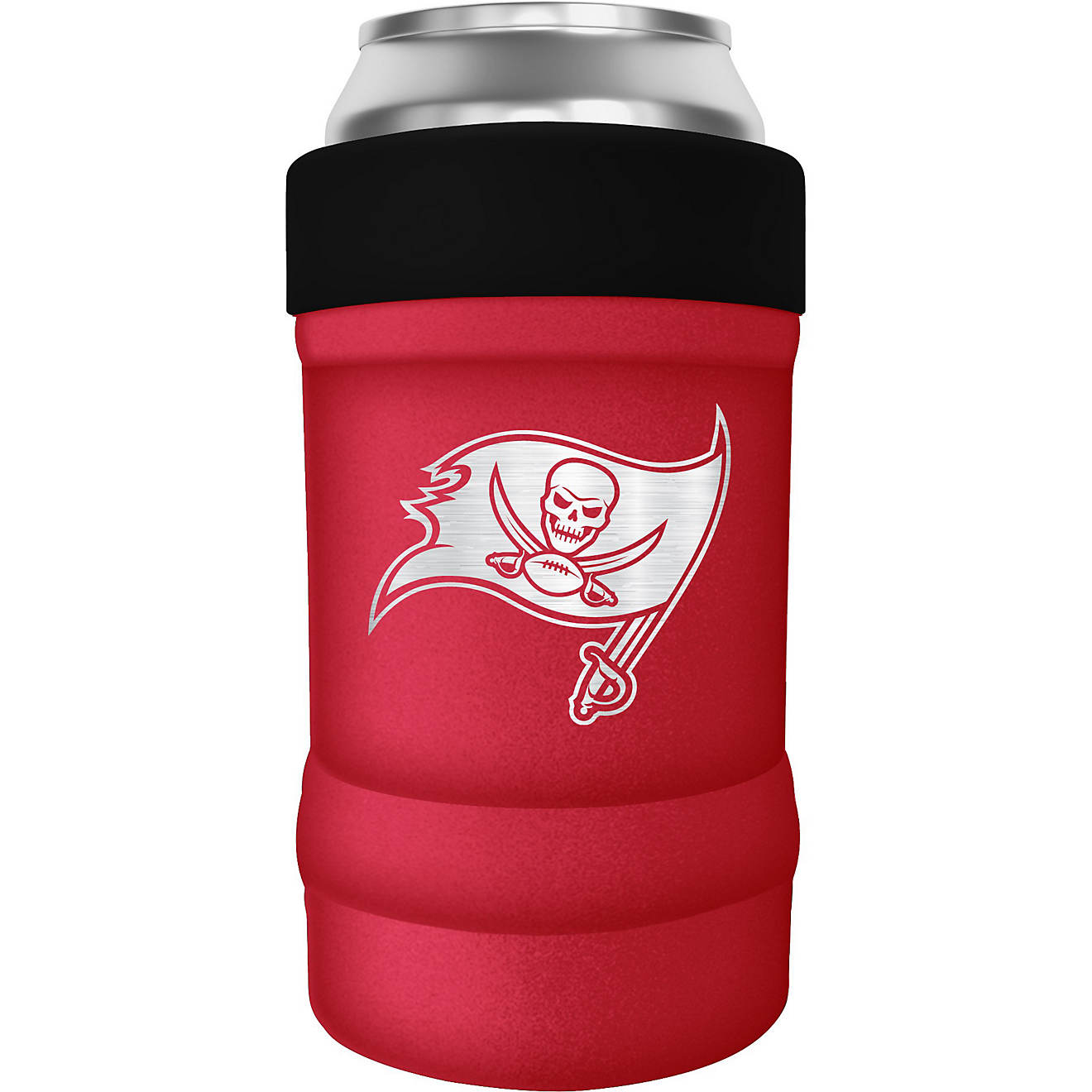 Great American Products Tampa Bay Buccaneers Vacuum Insulated Powder Coated Locker Can and Bottle Holder                         - view number 1