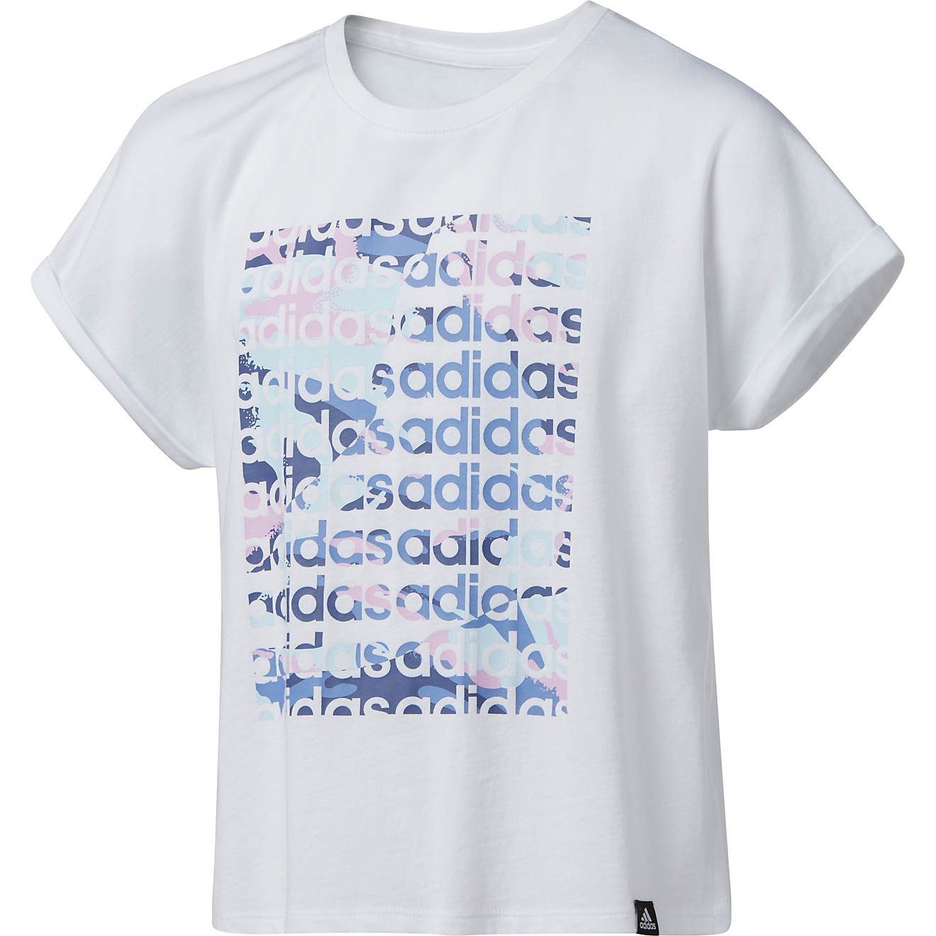 adidas Girls' Dolman Waist T-shirt                                                                                               - view number 1