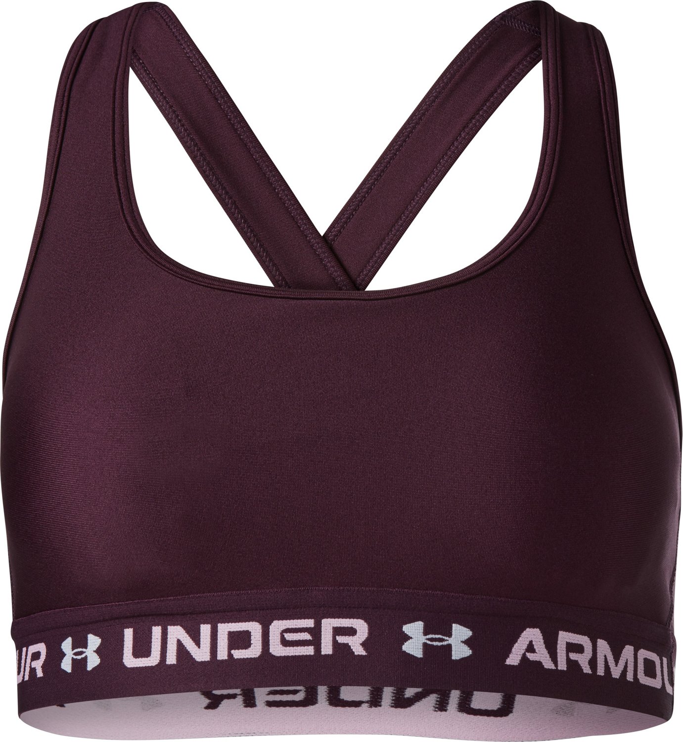 Under Armour Women's Crossback 3 Color Medium Support Sports Bra Academy