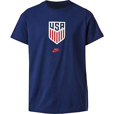 Nike Boys' USA Evergreen Crest World Soccer T-shirt                                                                             