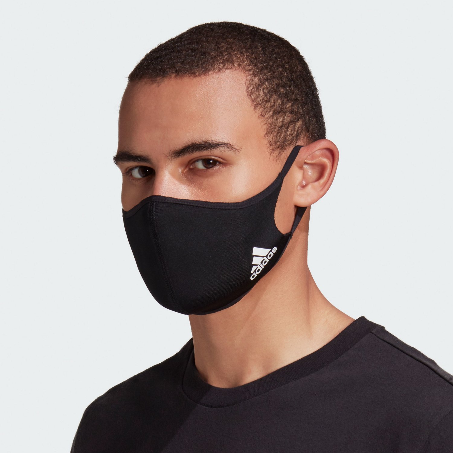 adidas Solid Face Mask 3Pack Academy