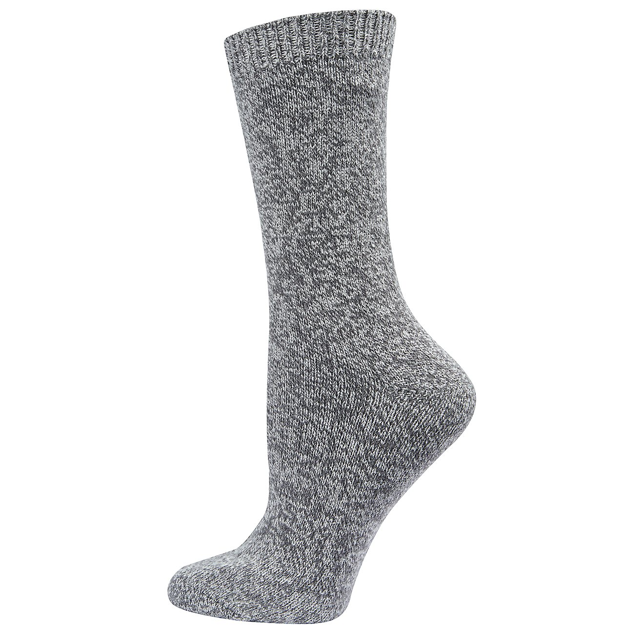 Magellan Outdoors Women's Cable Block Pattern Crew Socks 2-Pack                                                                  - view number 5