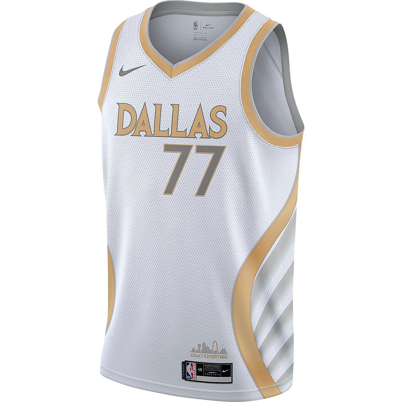 Nike Men’s Dallas Mavericks Luka Doncic 2020 City Edition Swingman Jersey                                                      - view number 2