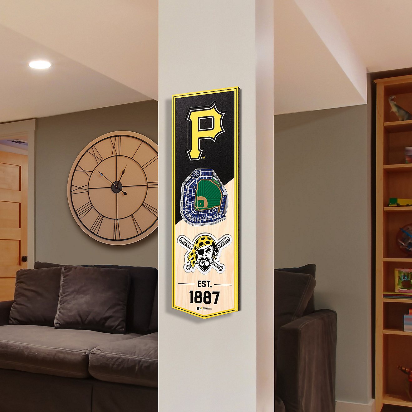 YouTheFan Pittsburgh Pirates 6 x 19 in 3-D Stadium Banner                                                                        - view number 2