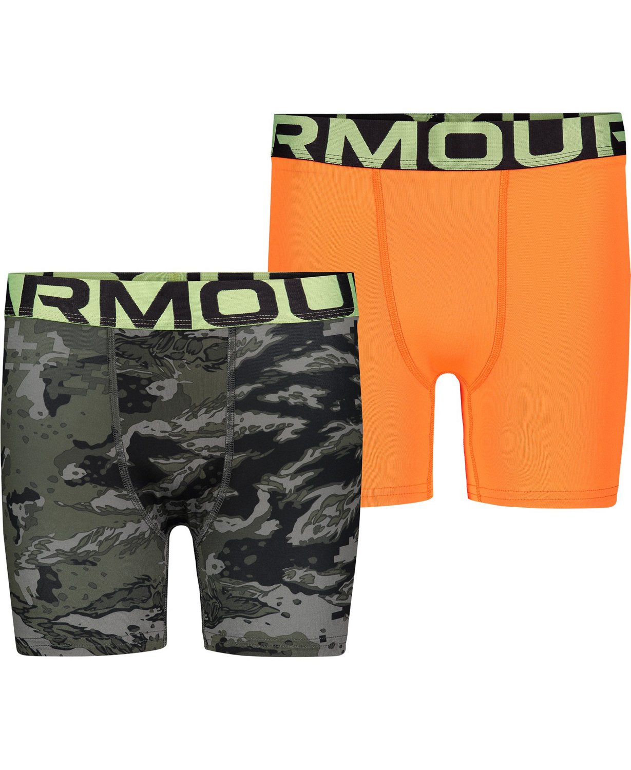 Under Armour Boys' ABC Camo Boxers Set 2Pack Academy