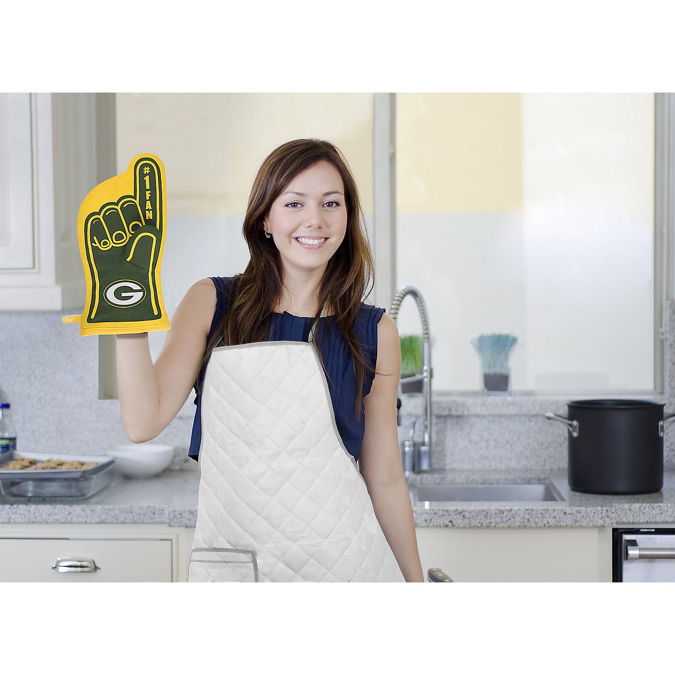 YouTheFan Green Bay Packers #1 Oven Mitt                                                                                         - view number 4