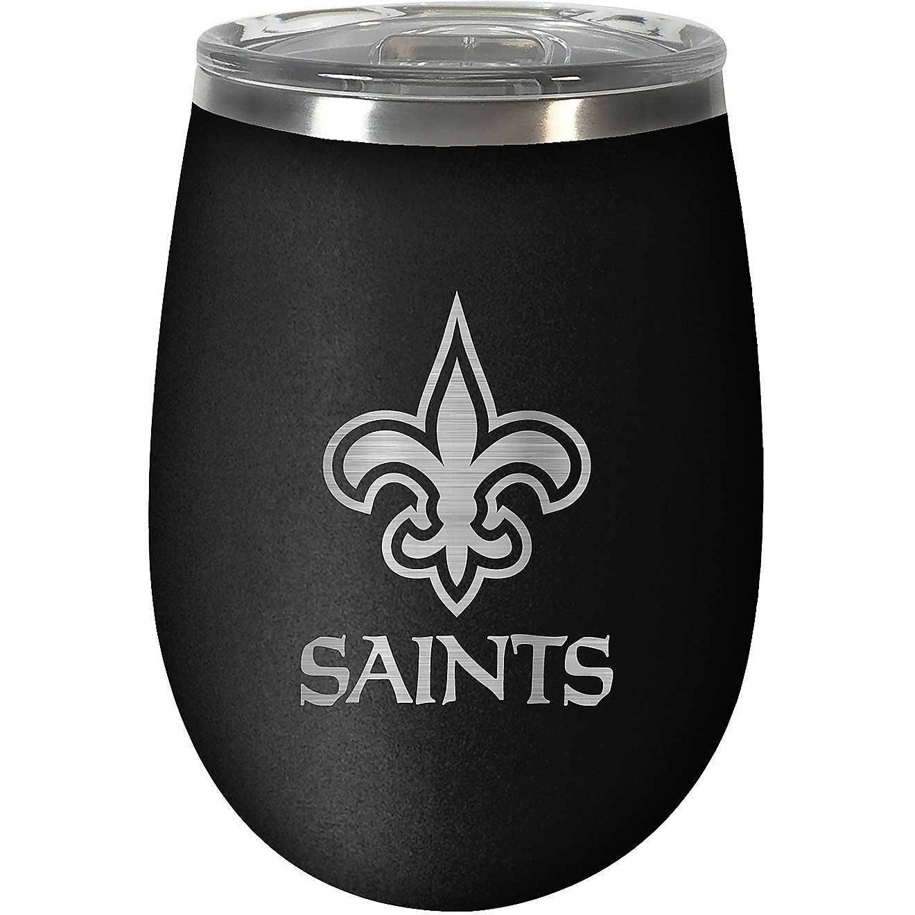 Great American Products New Orleans Saints Blush 10 oz Wine Tumbler                                                              - view number 1