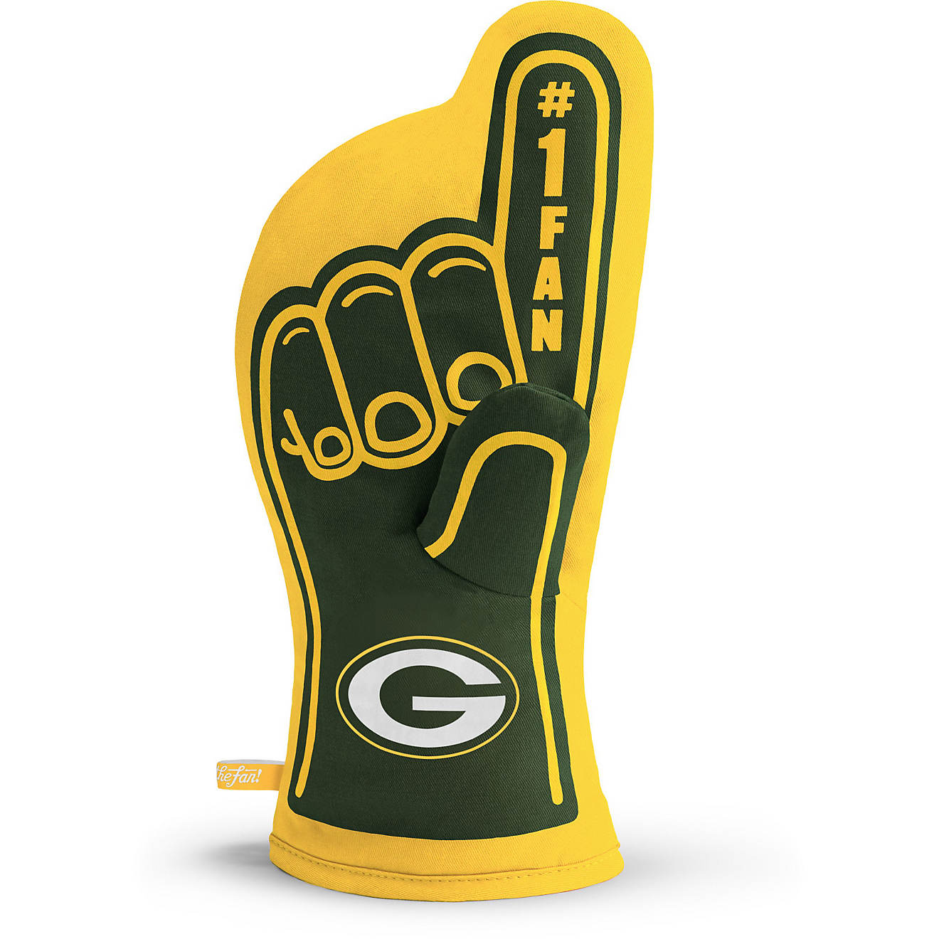 YouTheFan Green Bay Packers #1 Oven Mitt                                                                                         - view number 1