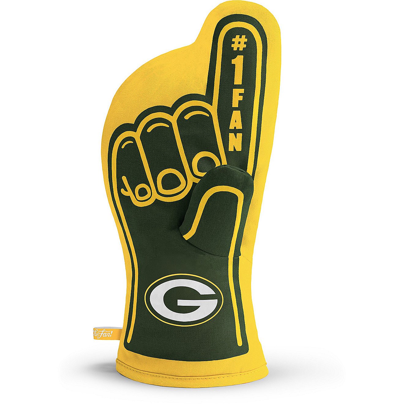 YouTheFan Green Bay Packers #1 Oven Mitt                                                                                         - view number 1