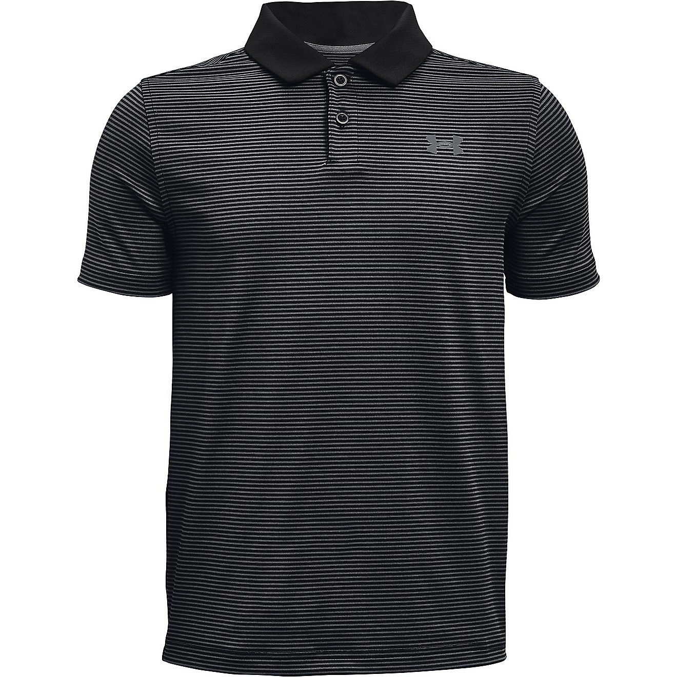 Under Armour Boys' Performance Striped Polo Shirt                                                                                - view number 1