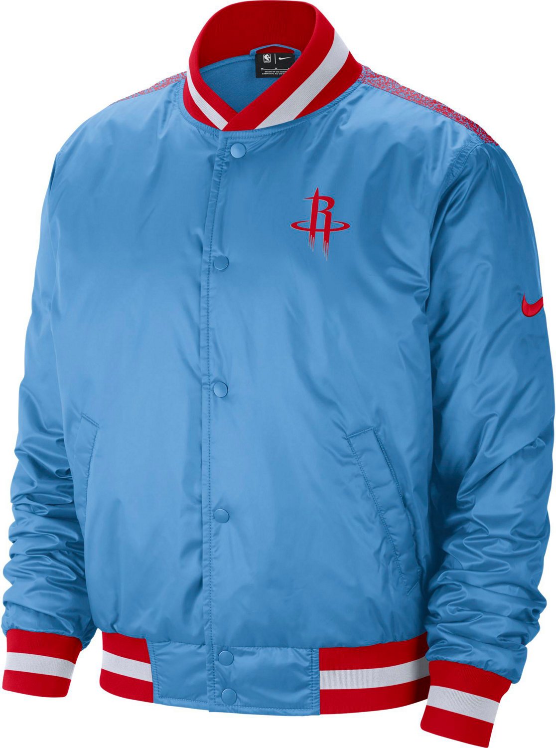 rockets jacket nike