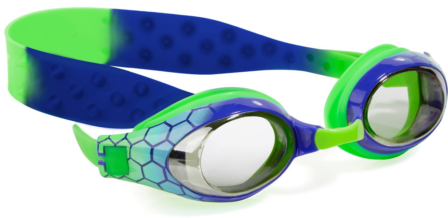 Aqua2ude Boys' Lizard Print Novelty Swim Goggles Academy