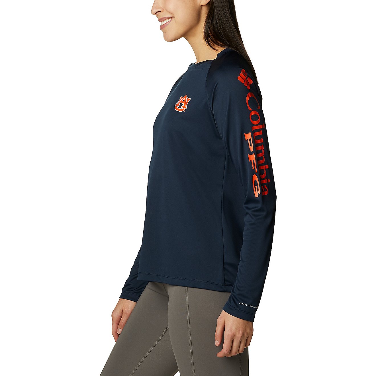 Columbia Sportswear Women's Auburn University Tidal Long Sleeve T-shirt                                                          - view number 3