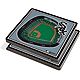 YouTheFan Chicago White Sox 3-D Stadium Views 2-Piece Coaster Set                                                                - view number 1 image