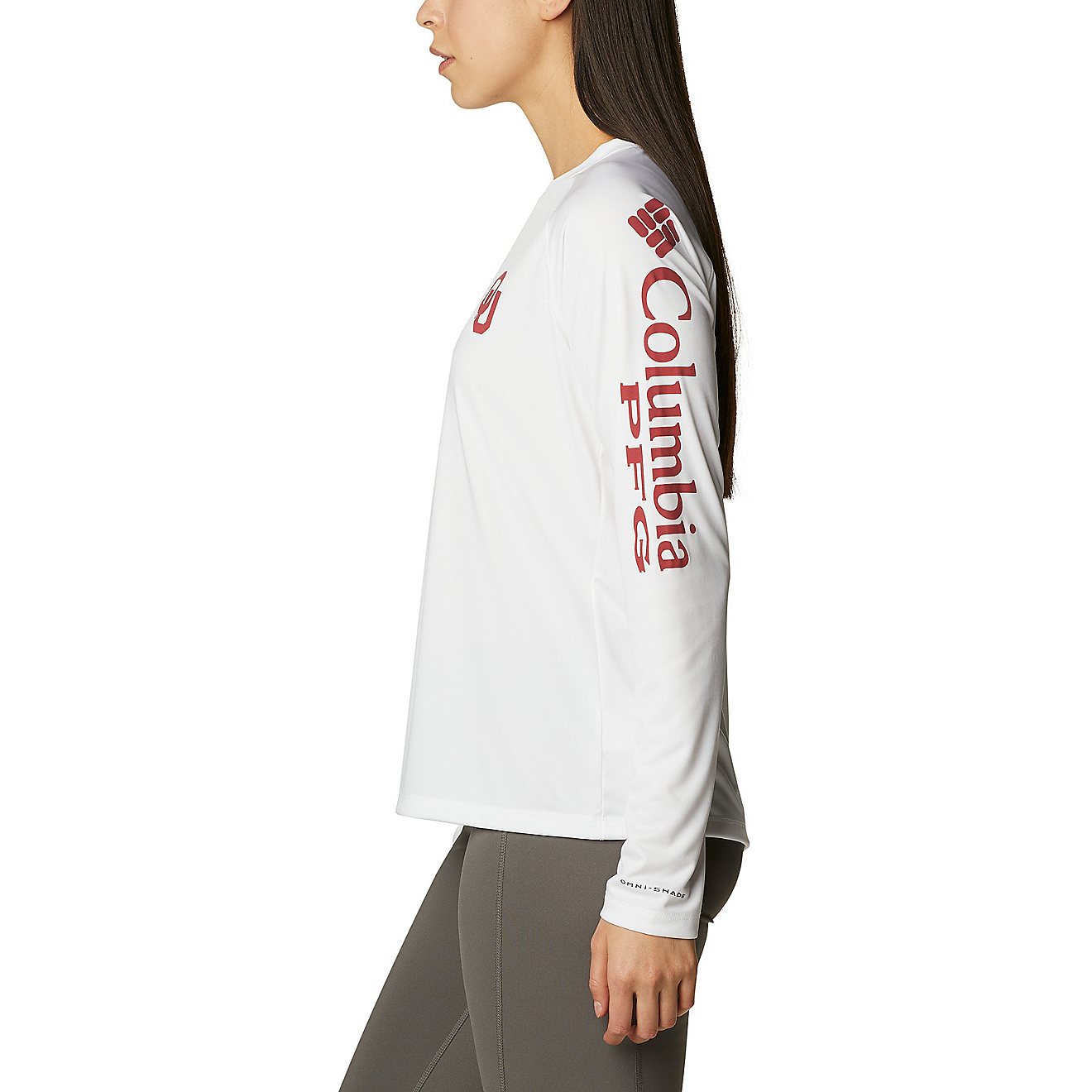 Columbia Sportswear Women's University of Oklahoma Tidal Long Sleeve T-shirt                                                     - view number 3