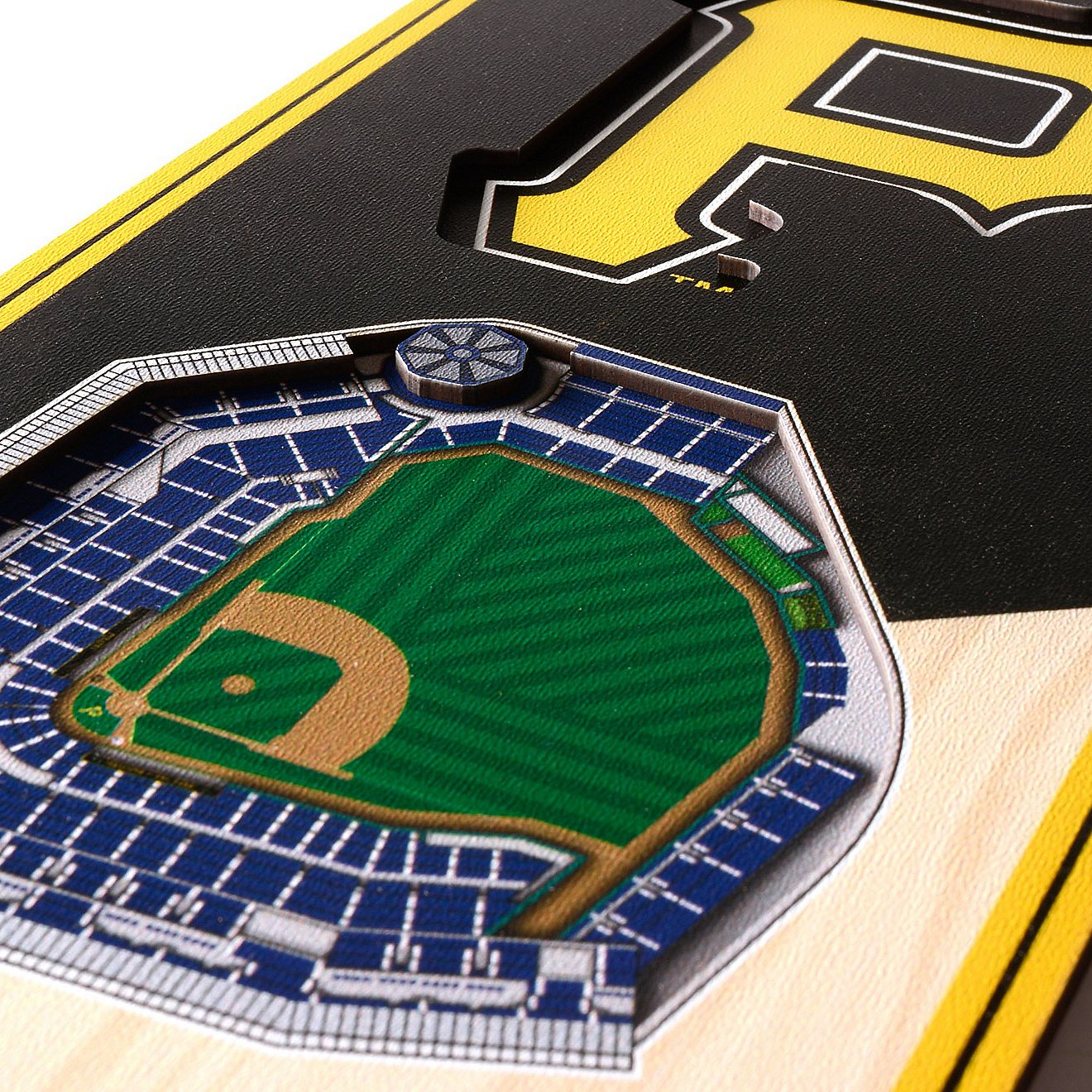 YouTheFan Pittsburgh Pirates 6 x 19 in 3-D Stadium Banner                                                                        - view number 3