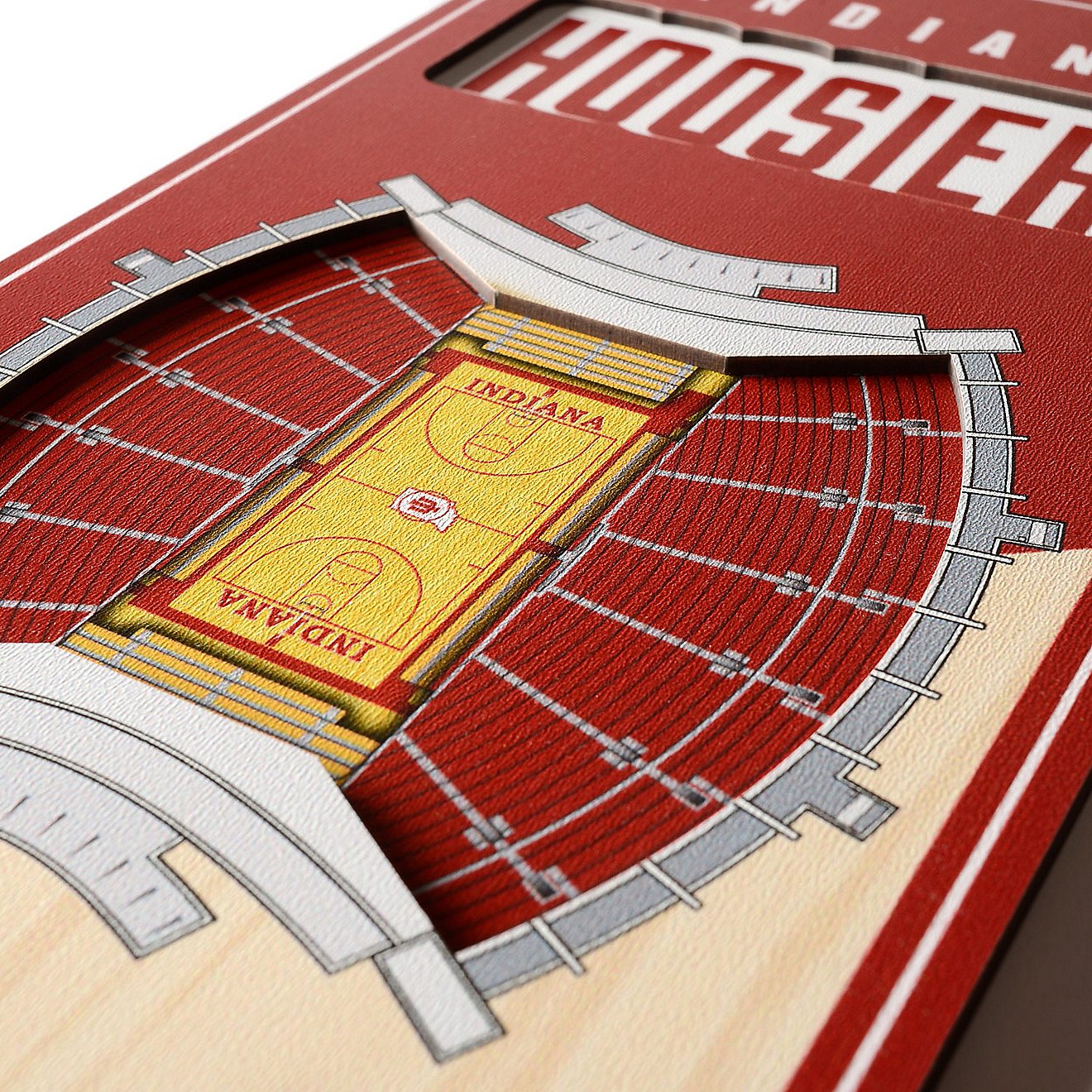 YouTheFan Indiana University 6 in x 19 in 3-D Stadium Banner                                                                     - view number 3