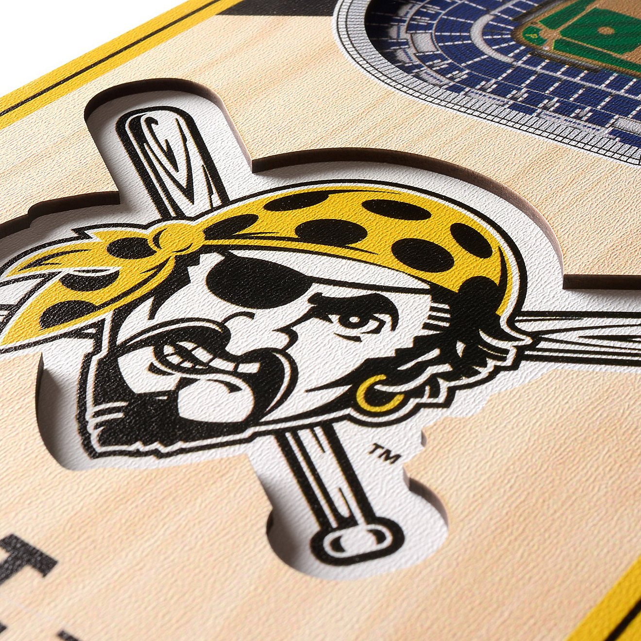 YouTheFan Pittsburgh Pirates 6 x 19 in 3-D Stadium Banner                                                                        - view number 4