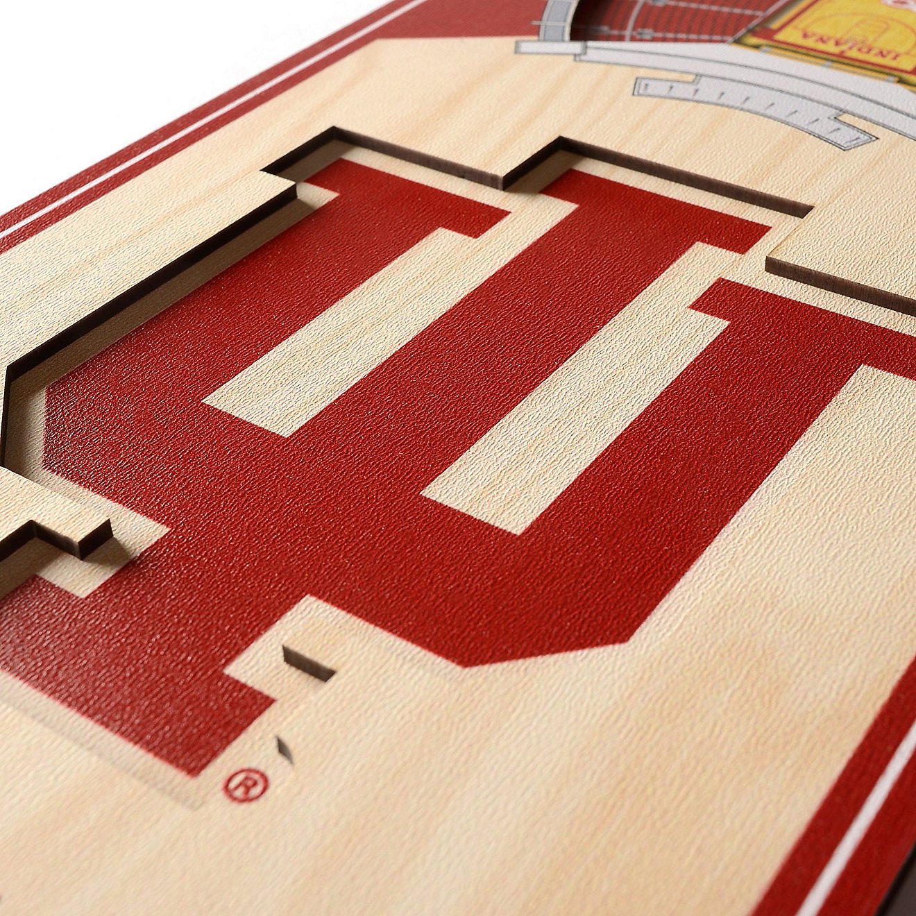 YouTheFan Indiana University 6 in x 19 in 3-D Stadium Banner                                                                     - view number 4