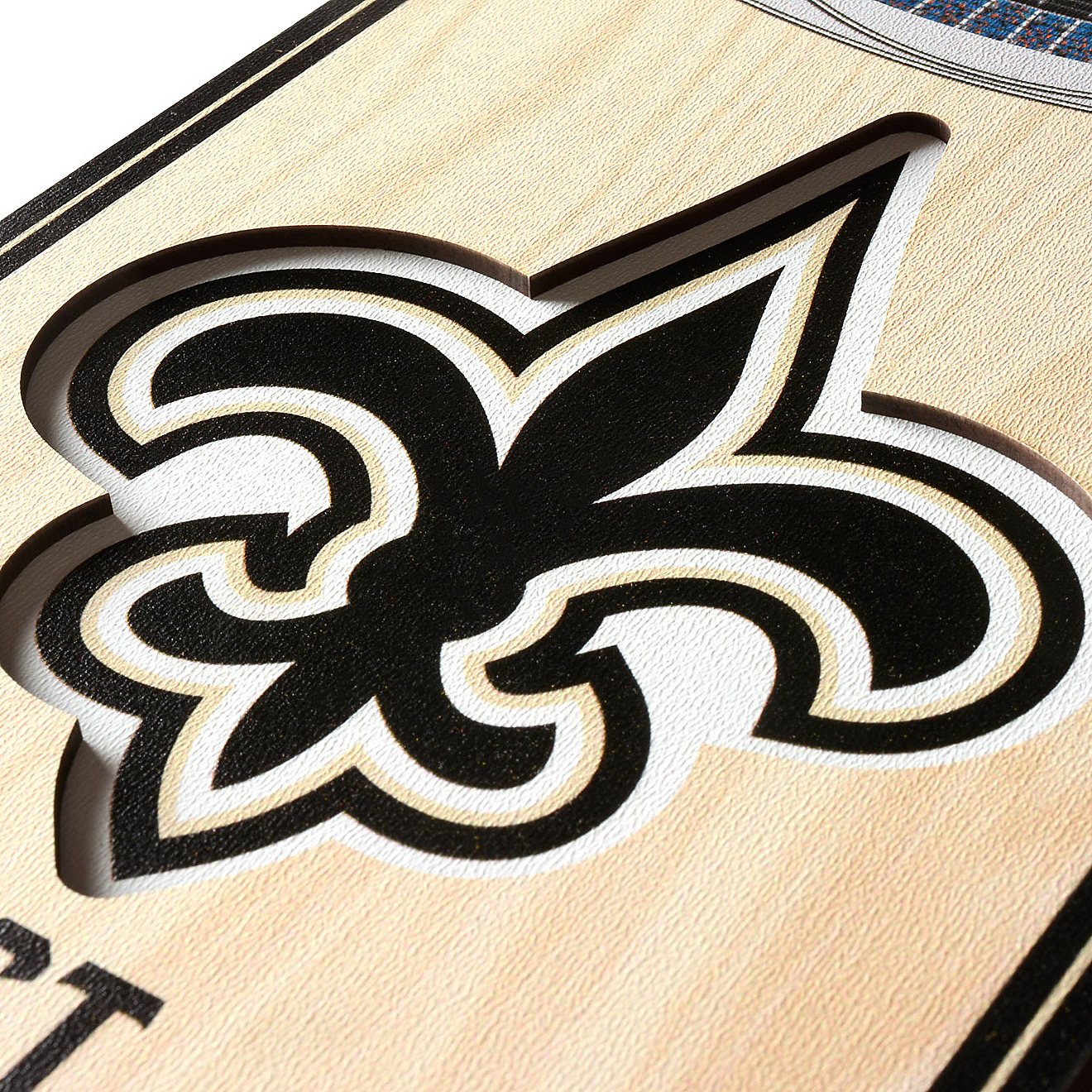 YouTheFan New Orleans Saints 6 x 19 in 3-D Stadium Banner                                                                        - view number 4