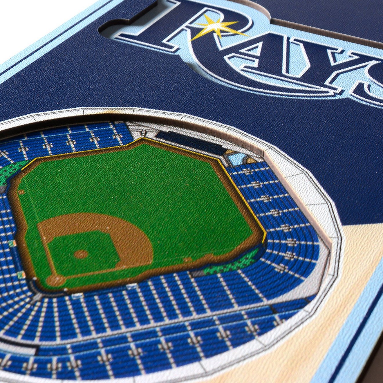 YouTheFan Tampa Bay Rays 6 x 19 in 3-D Stadium Banner                                                                            - view number 3