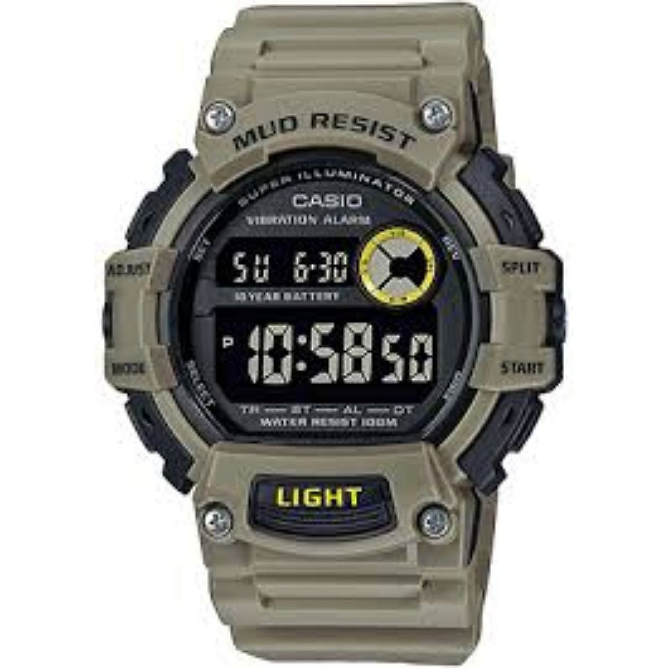 Casio Men's Utility Mud-Resistant Digital Watch                                                                                  - view number 1