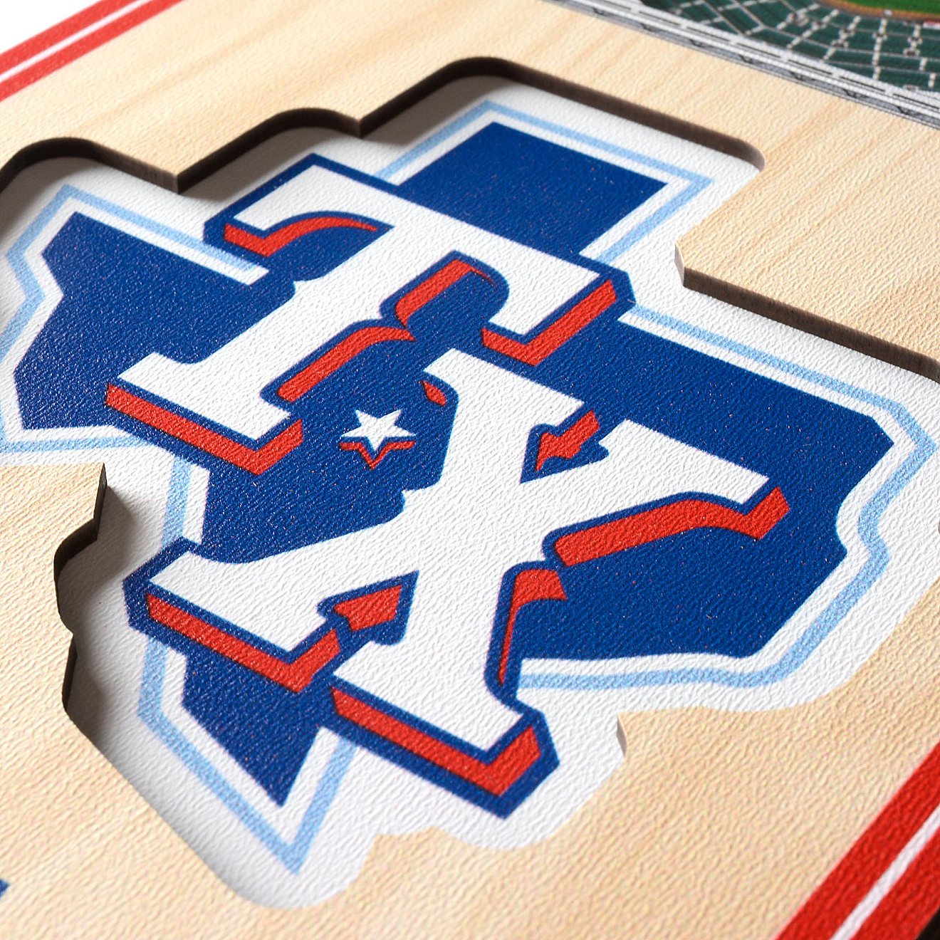 YouTheFan Texas Rangers 6 x 19 in 3-D Stadium Banner                                                                             - view number 4