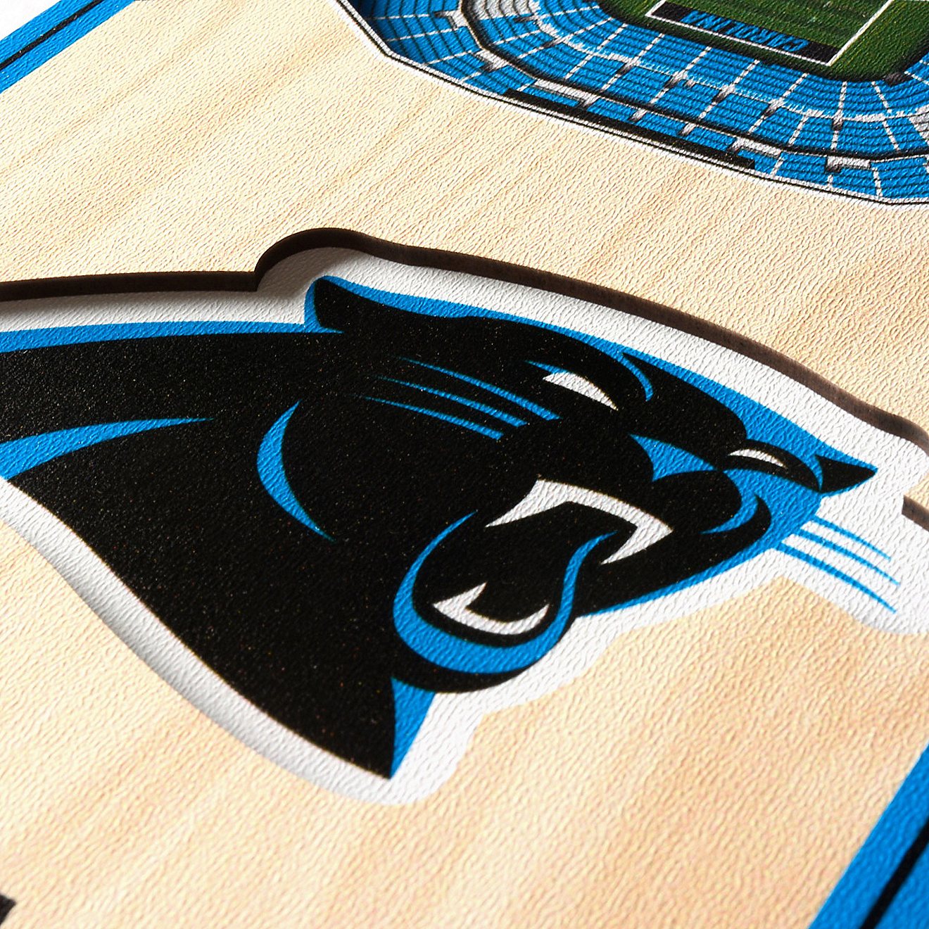 YouTheFan Carolina Panthers 6" x 19" 3-D Stadium Banner                                                                          - view number 4