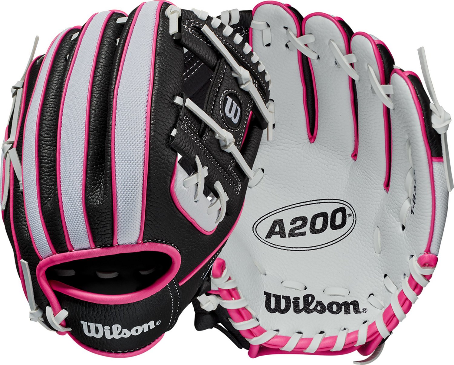 Wilson Girls' A200 10 in. TBall Glove Academy