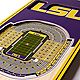 YouTheFan Louisiana State University 6 in x 19 in 3-D Stadium Banner                                                             - view number 3 image