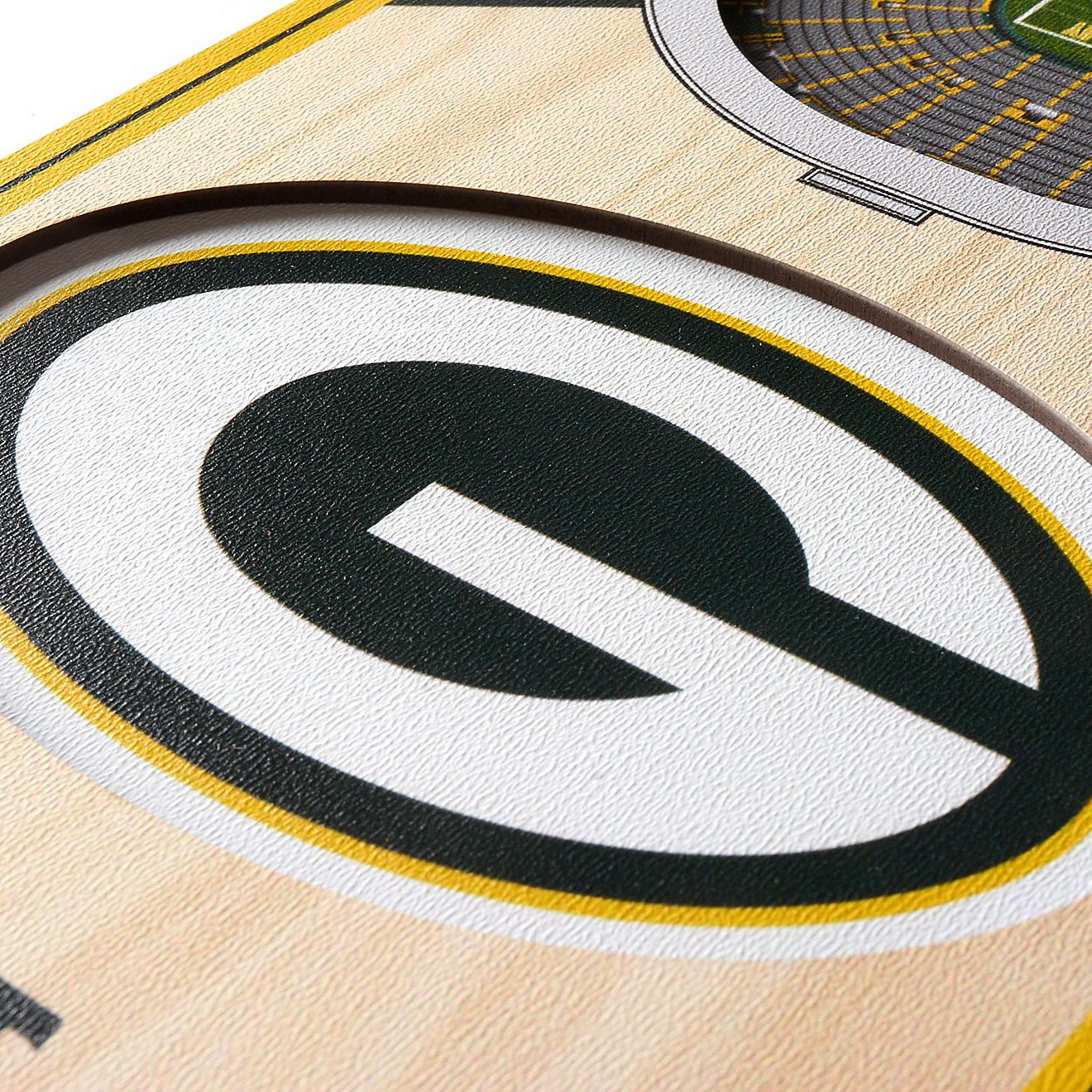 YouTheFan Green Bay Packers 6" x 19" 3-D Stadium Banner                                                                          - view number 4