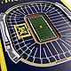 YouTheFan University of Michigan 8 in x 32 in 3-D Stadium Banner                                                                 - view number 3 image
