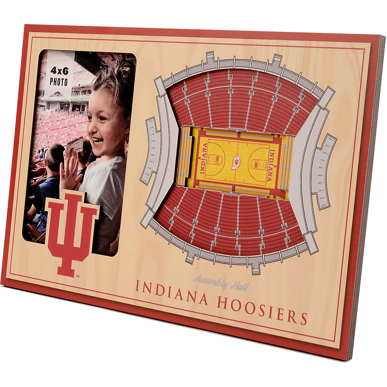 YouTheFan Indiana University 3D Stadium Views Picture Frame                                                                      - view number 1