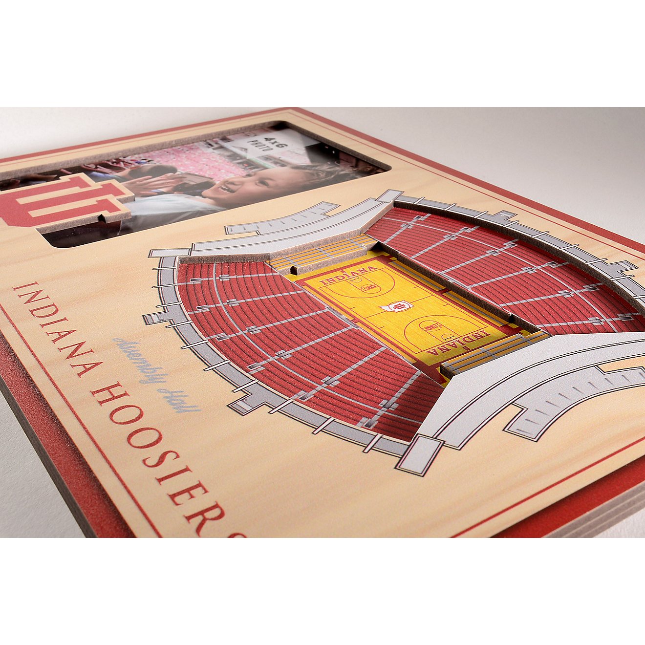 YouTheFan Indiana University 3D Stadium Views Picture Frame                                                                      - view number 3