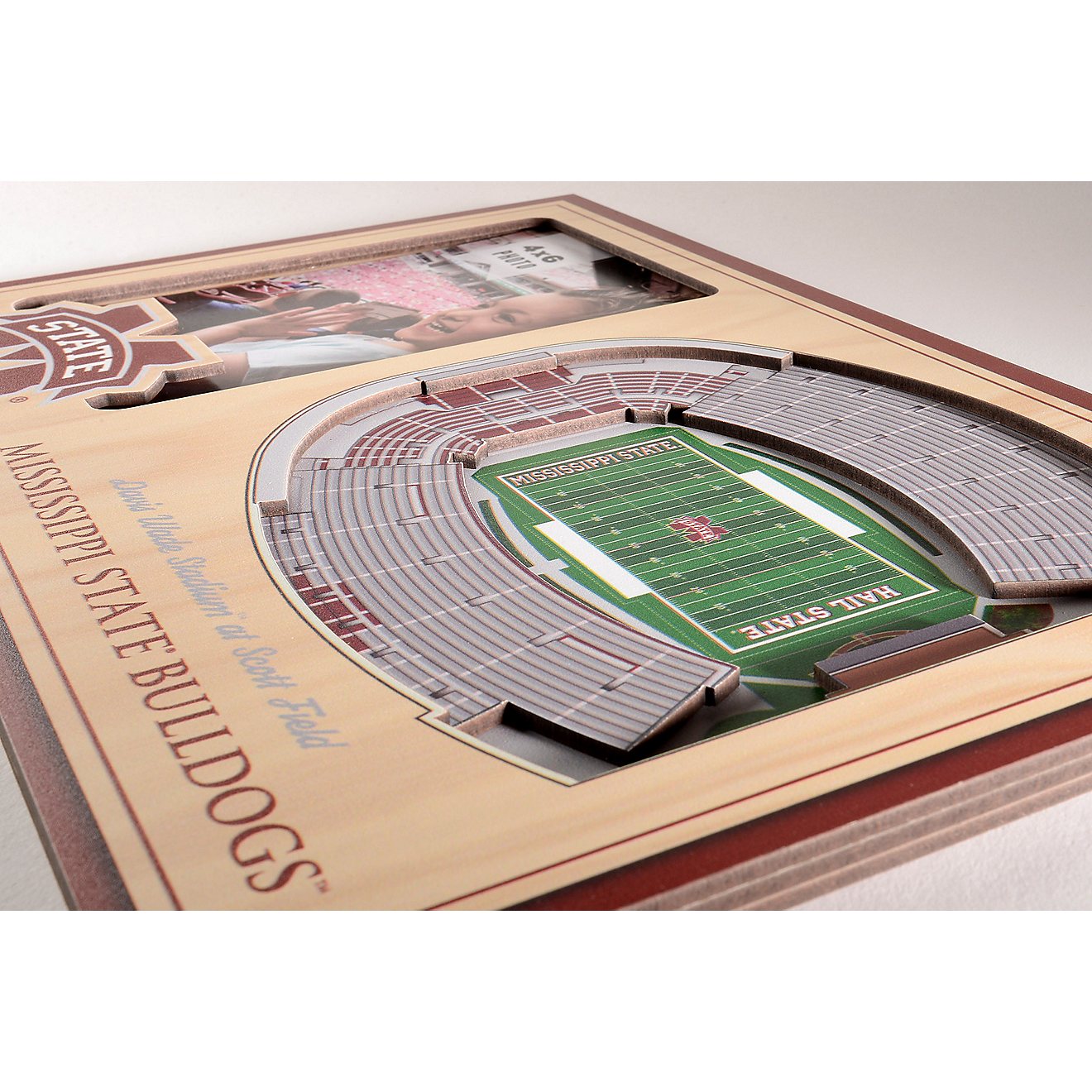 YouTheFan Mississippi State University 3D Stadium Views Picture Frame                                                            - view number 3
