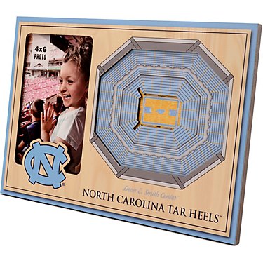 YouTheFan University of North Carolina 3D Stadium Views Picture Frame
