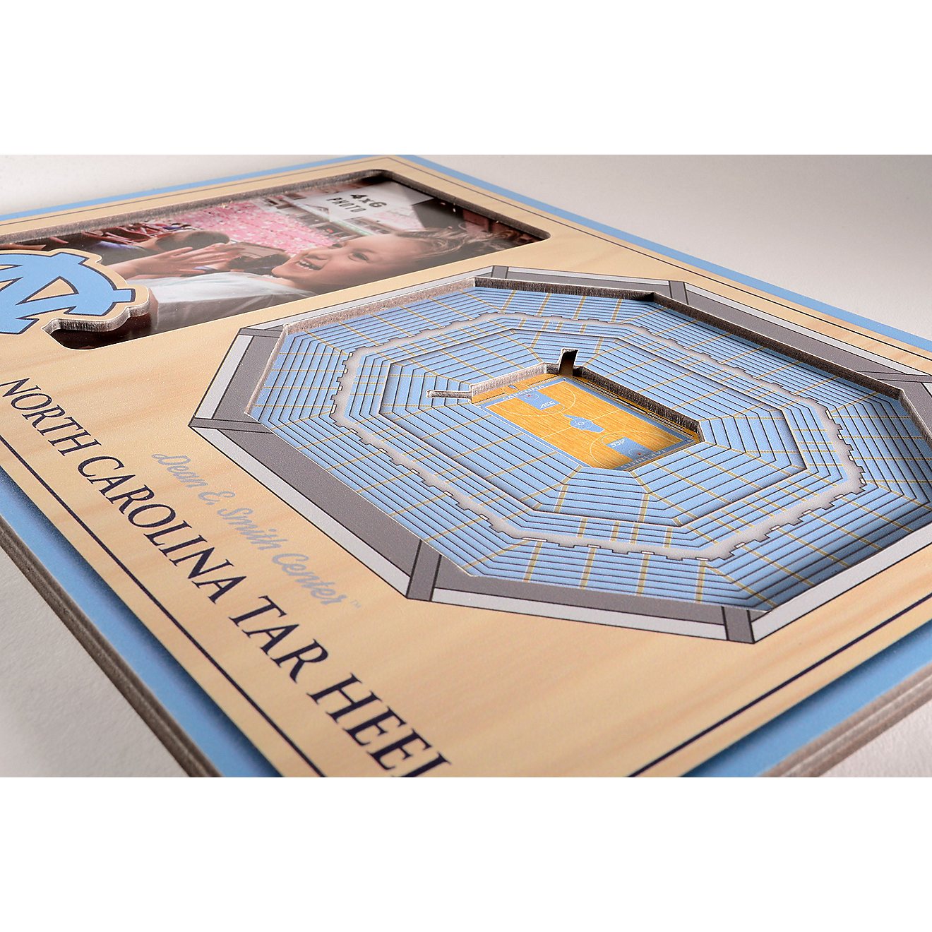 YouTheFan University of North Carolina 3D Stadium Views Picture Frame                                                            - view number 3