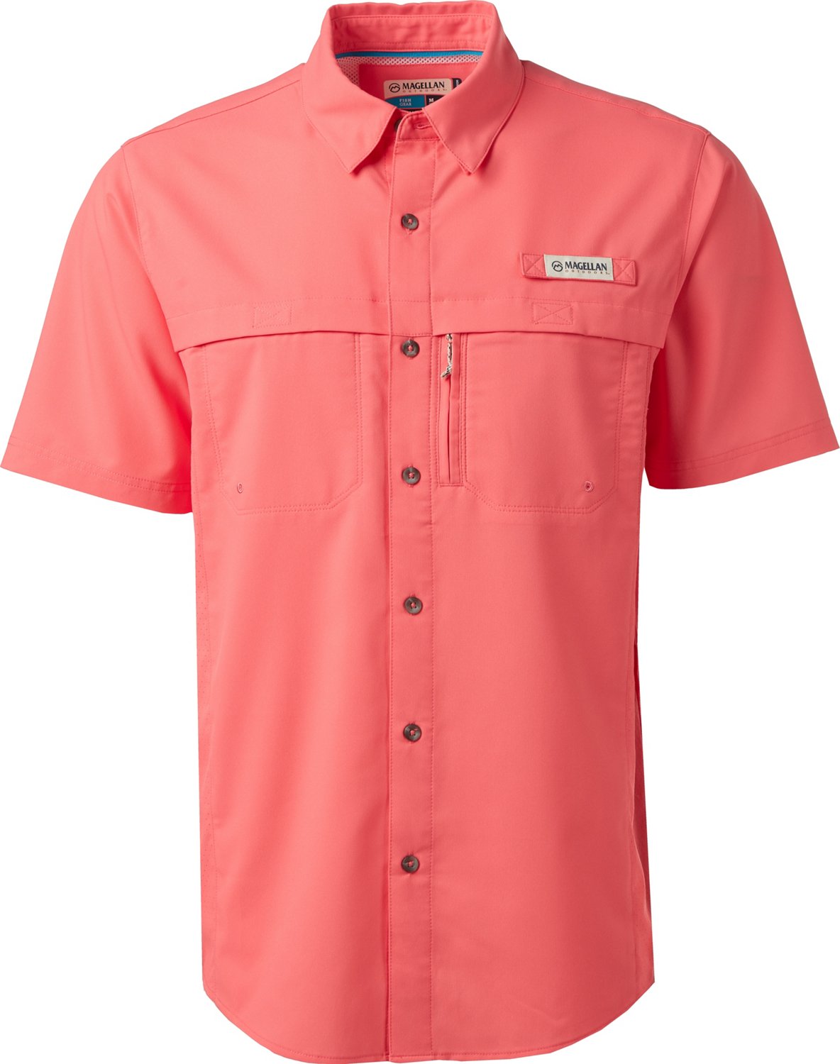 Magellan Outdoors Mens Overcast Short Sleeve Shirt