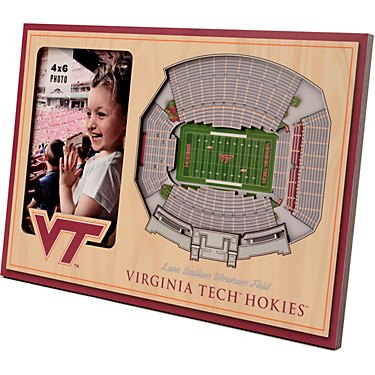 YouTheFan Virginia Tech 3-D Stadium Views Picture Frame