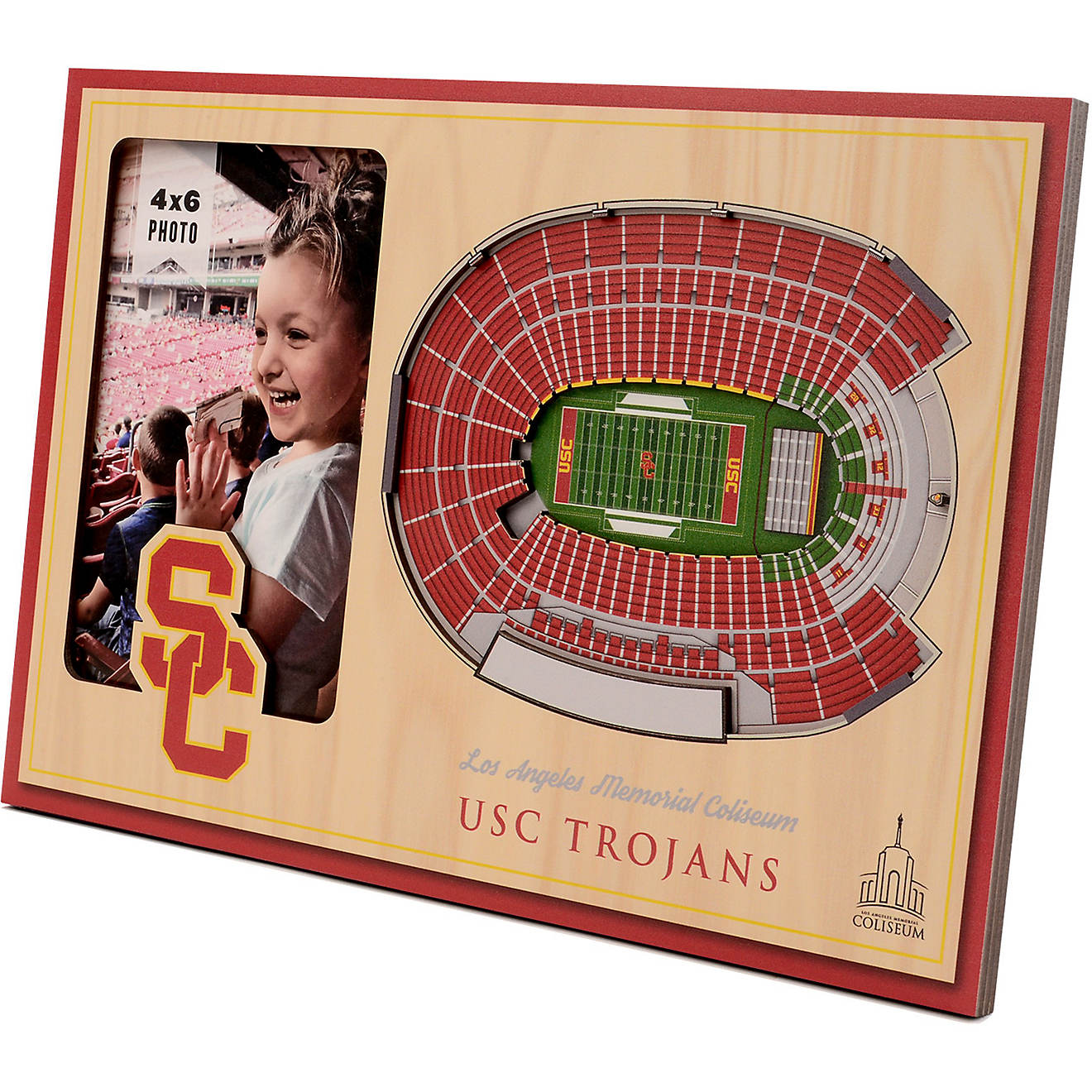 YouTheFan University of South Carolina 3-D Stadium Views Picture Frame                                                           - view number 1