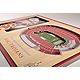 YouTheFan University of South Carolina 3-D Stadium Views Picture Frame                                                           - view number 3 image