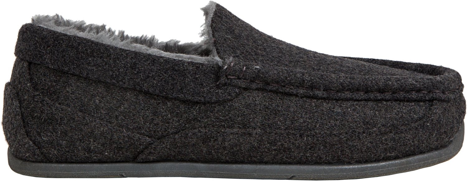 Deer Stags Kids' Lil Spun Slipper - Dark Grey - 6 Big Kid Medium