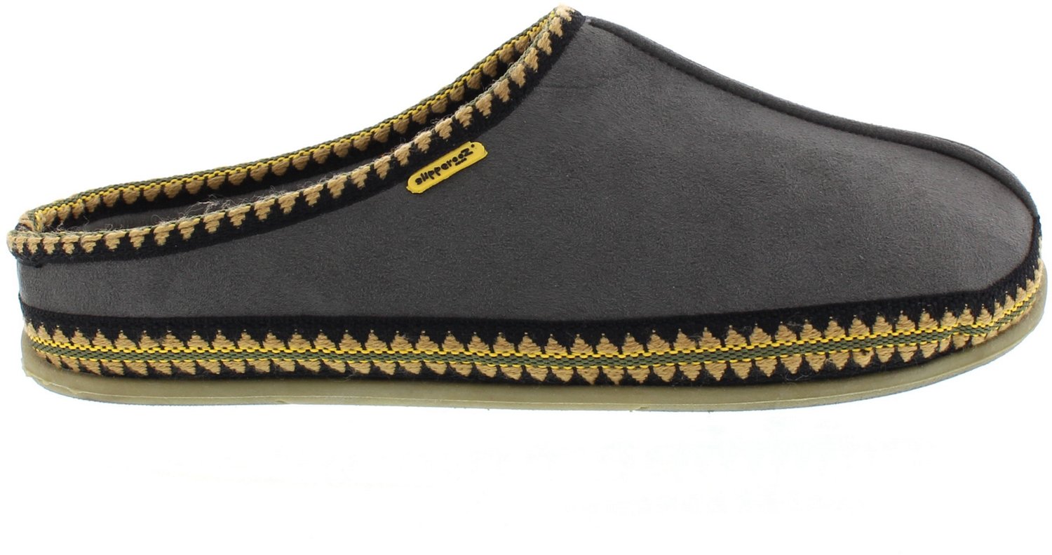 Deer Stags Unisex Wherever Microsuede Slipper - Grey - Mens  7 Wide