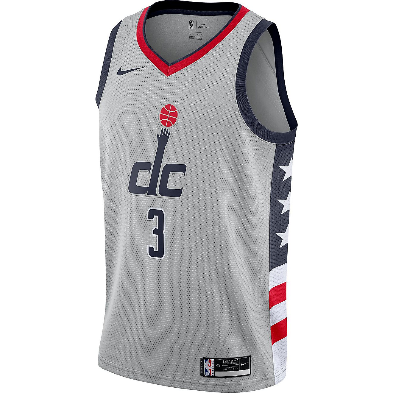 Nike Men's Washington Wizards Bradley Beal 20 City Edition Swingman Jersey                                                       - view number 2